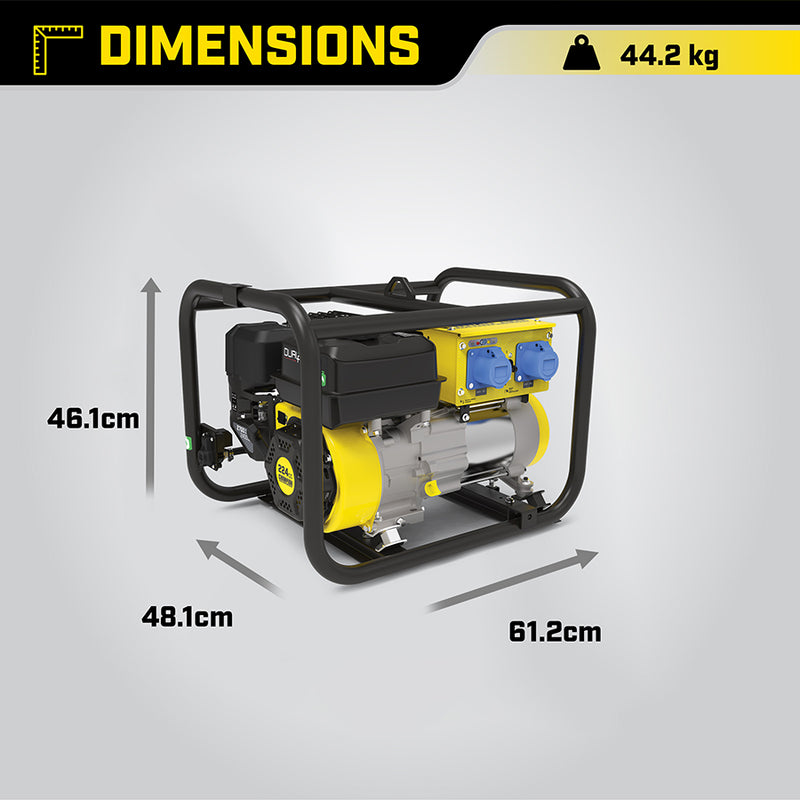 Champion 3000 Watt LPG Dual Fuel Generator with Lifting Eye